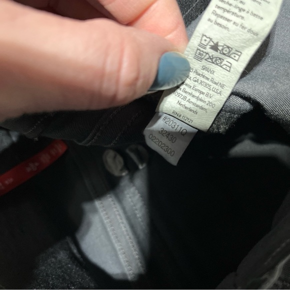 SPANX Stretch Twill Ankle Cargo Pants sz S Petite Gray Pull On 20311Q Pockets - Picture 10 of 12